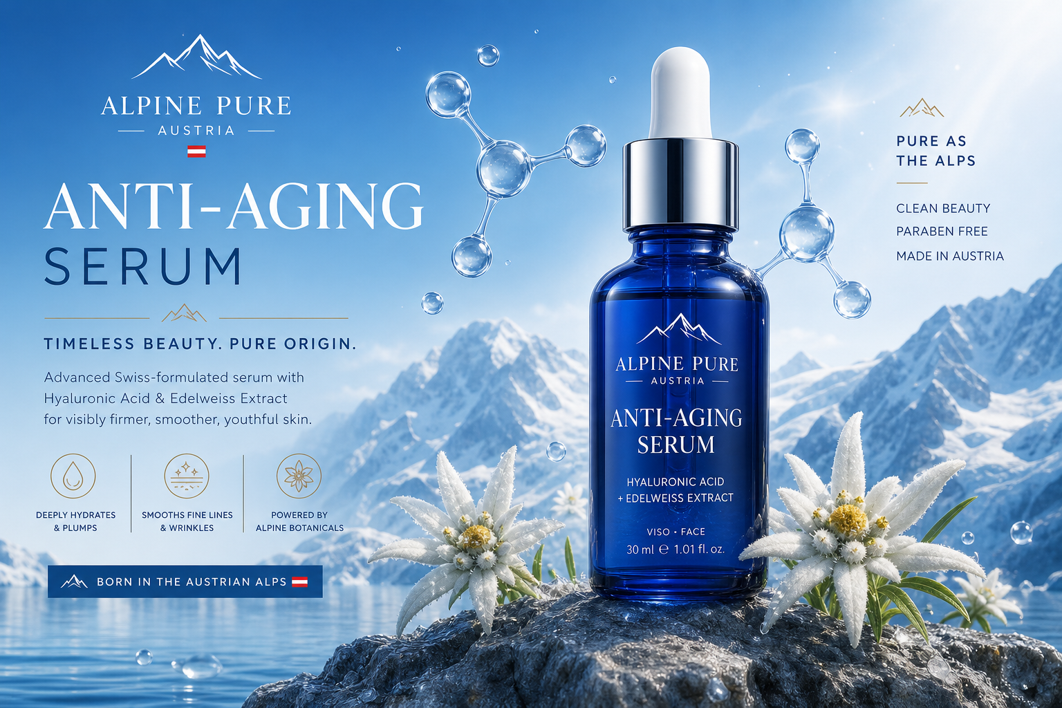AlpenSerum Promo – Strahlende jugendliche Haut