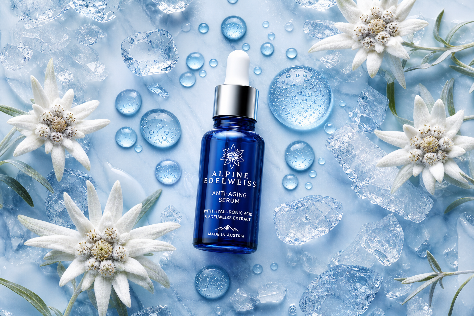 Alpen Glow Serum mit Edelweiß